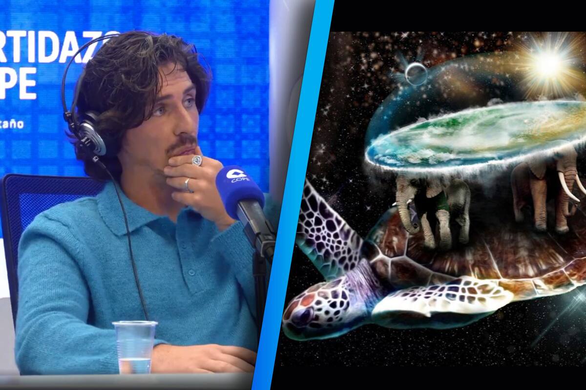 Exfutbolista español afirma en programa de radio que la Tierra es plana y se ríen de él