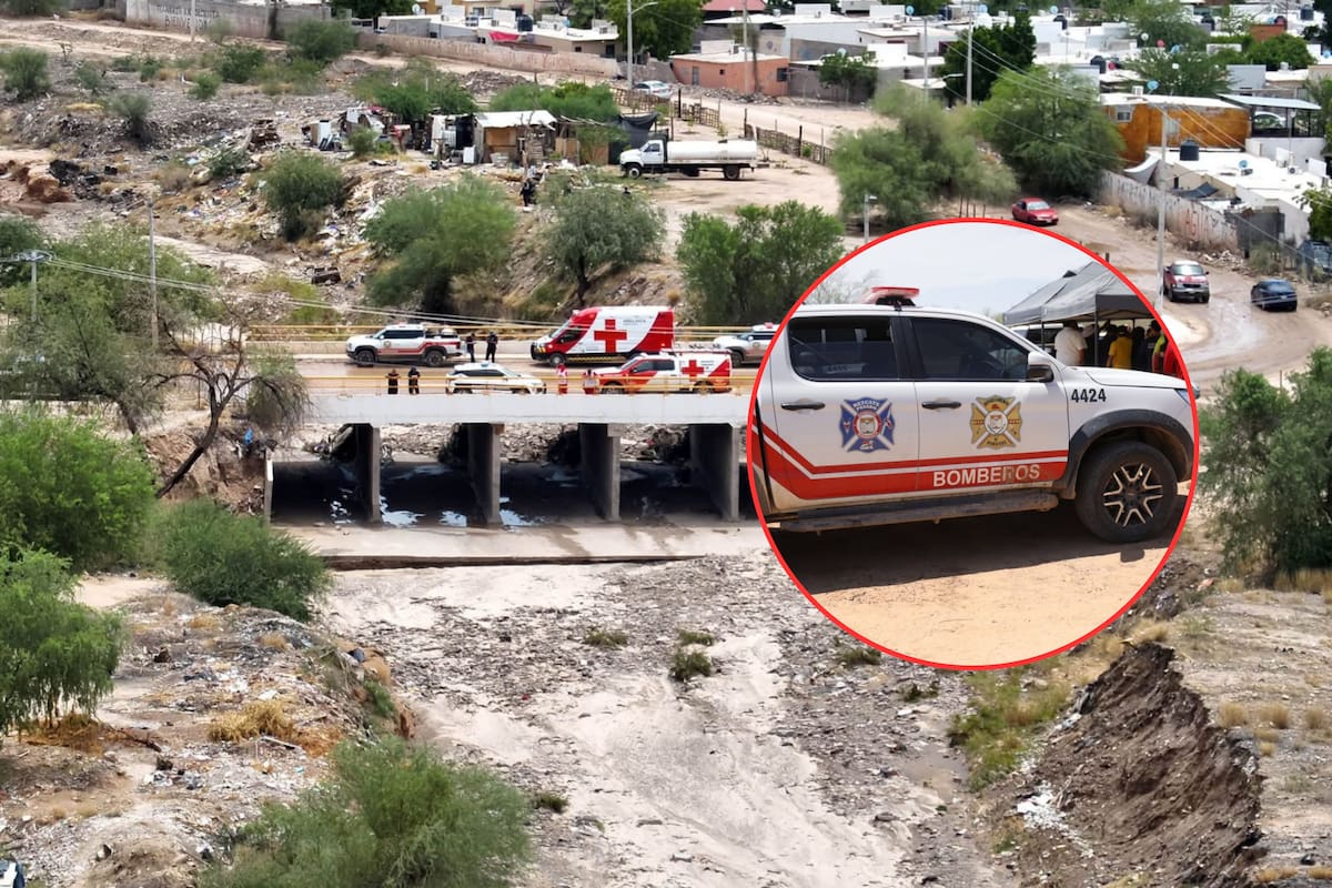 Tras cuatro días de búsqueda, hallan sin vida a adulto mayor arrastrado por la corriente de un arroyo en Hermosillo a 9.6 kilómetros del canal Lázaro Cárdenas