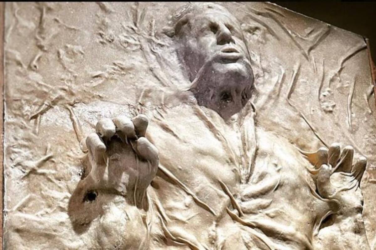 Star Wars: Crean estatua de “Pan Solo” de tamaño real