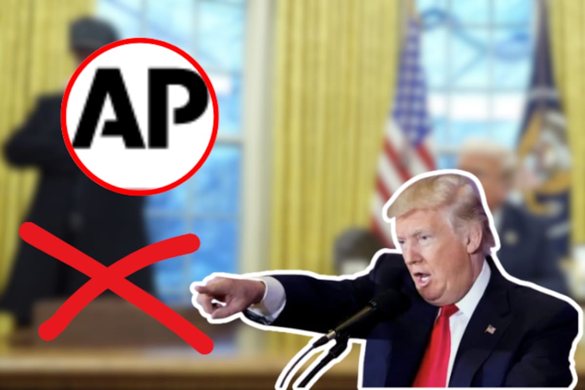 Trump veta a la agencia de noticias AP por no usar “Golfo de America”