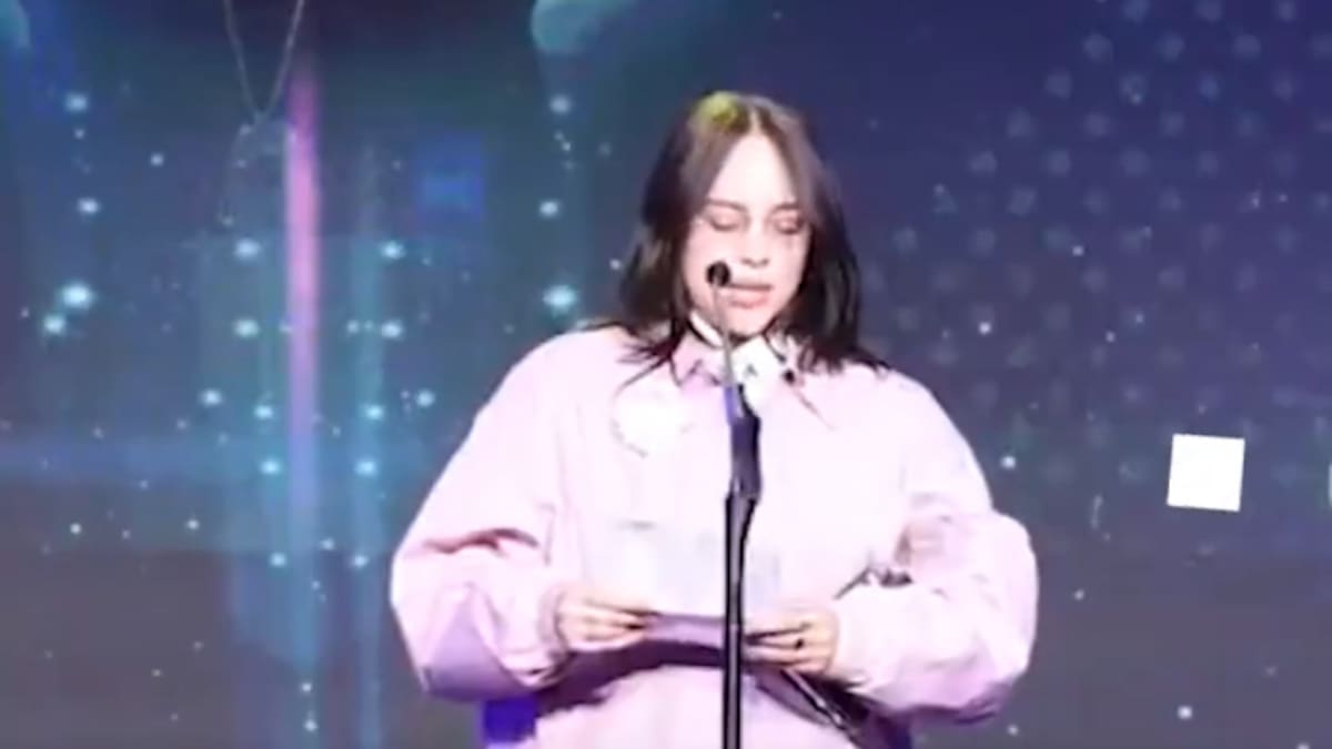 Billie Eilish usa el escenario para denunciar violencia, desigualdad y persecución en Estados Unidos