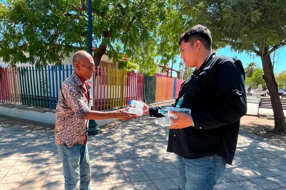Implementa Gobierno de Hermosillo operativo de hidratación ante altas temperaturas