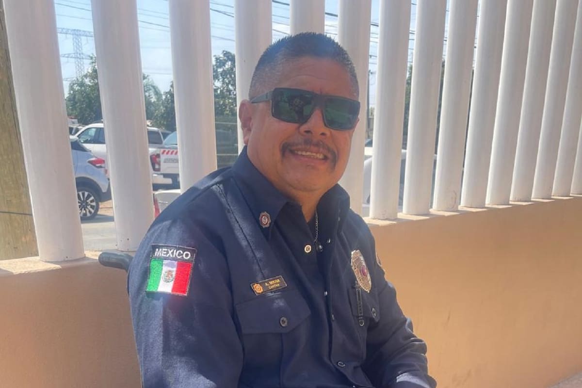 Bombero de Rosarito se jubilará pero seguirá como voluntario