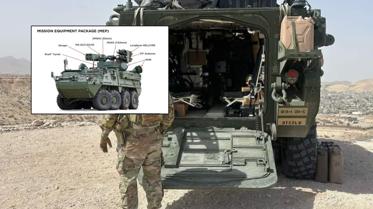 Tanquetas Striker son captadas en la frontera entre Estados Unidos y México.|Foto: Christian Torres / EL UNIVERSAL