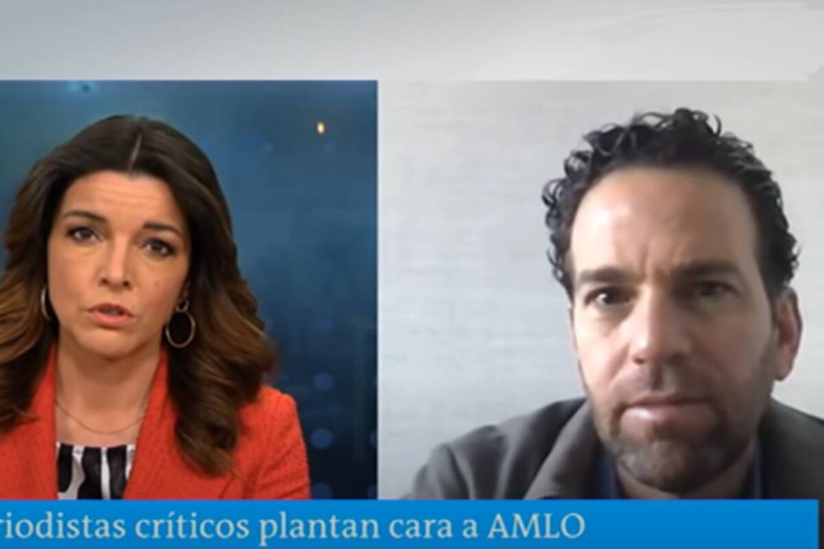 Hacen balbucear a Carlos Loret de Mola al preguntarle sobre sus ingresos en televisora alemana