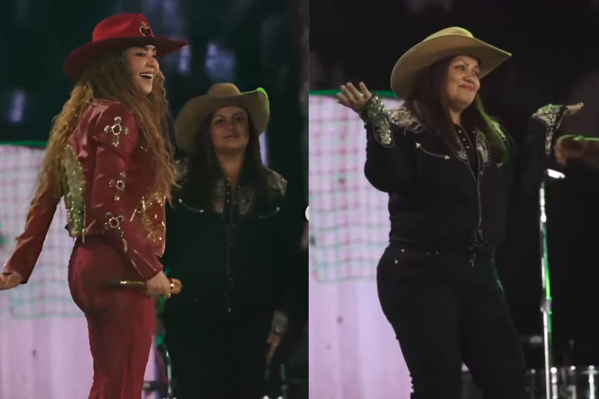 Shakira invita a la niñera de sus hijos al escenario durante su concierto en CDMX