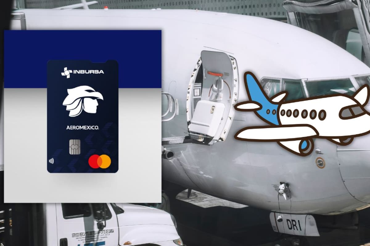 Tarjeta Inbursa Aeroméxico Ascend (banco de Carlos Slim) cobra $1,914 de anualidad y ofrece equipaje sin costo, pero hay algo extra que debes saber si quieres obtener un vuelo 2x1