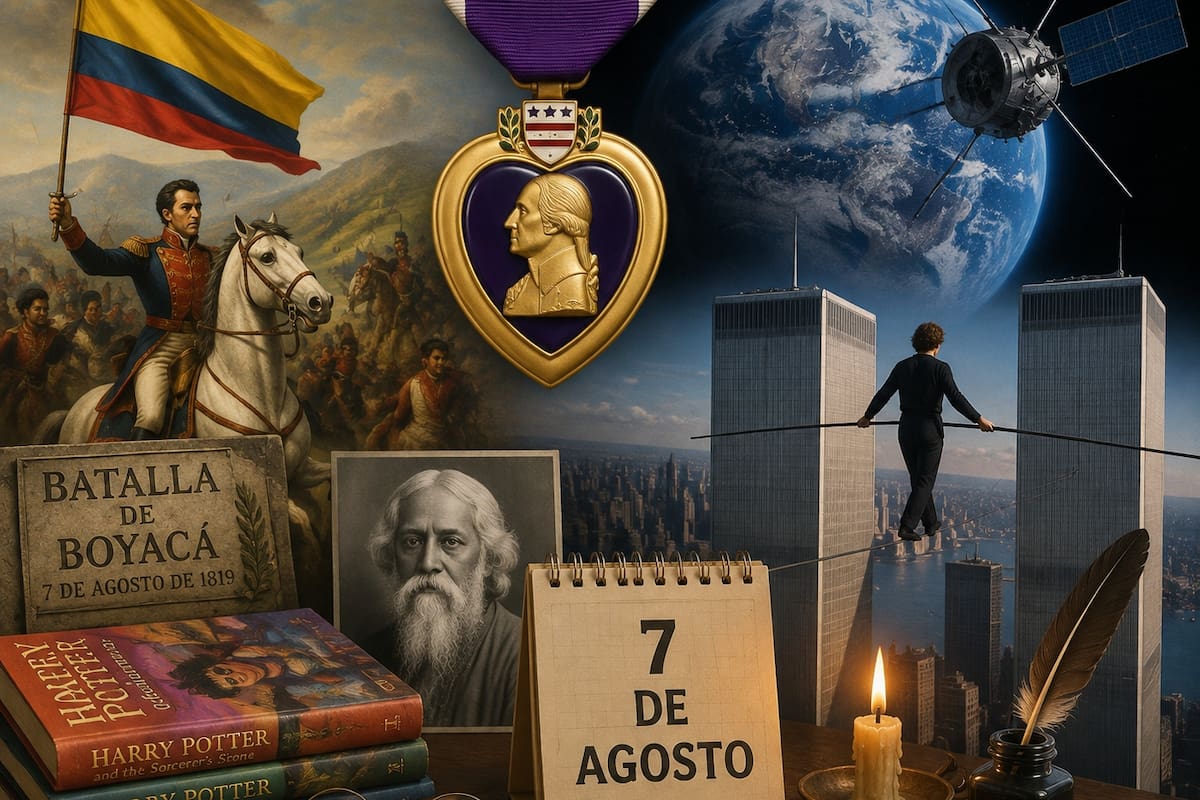 Efemérides del 7 de agosto: ¿qué pasó un día como hoy en México y el mundo?