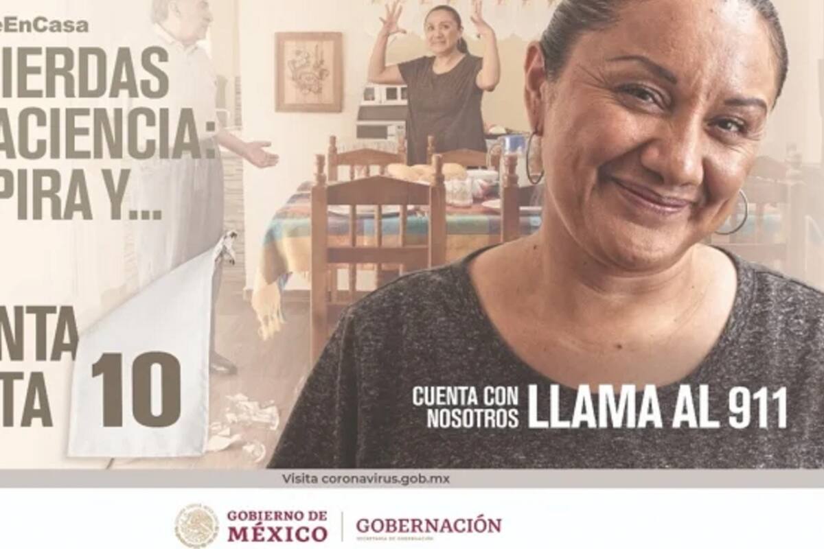 "Cuenta hasta 10": campaña contra la violencia intrafamiliar lanzada por el Gobierno