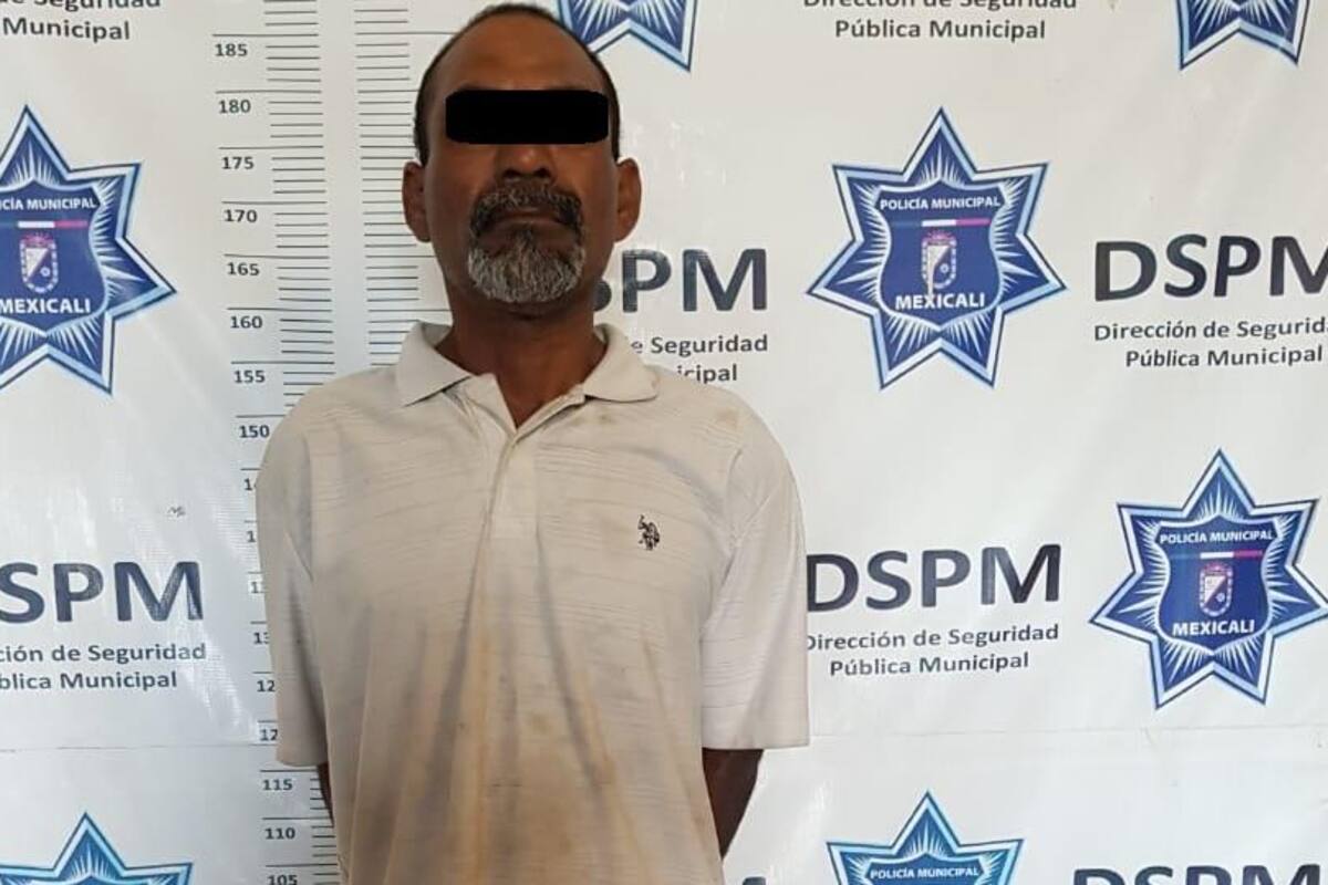 Arrestan a sujeto por robo y daño a vehículo en Mexicali