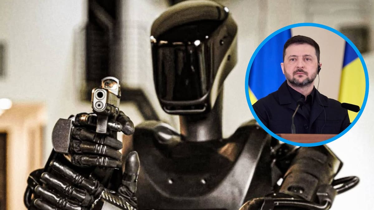 Ucrania prueba robots humanoides con IA en la guerra contra Rusia: ¿qué son los Phantom MK-1 y para qué sirven?