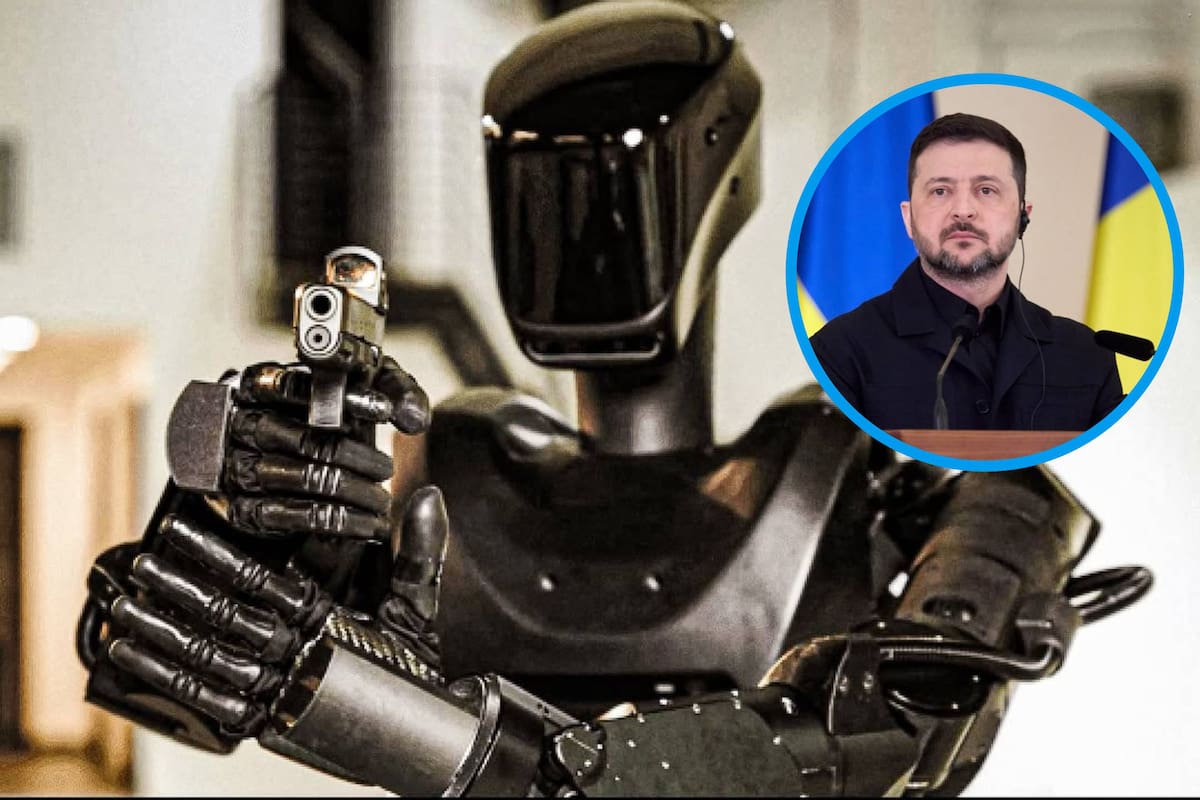 Ucrania prueba robots humanoides con IA en la guerra contra Rusia: ¿qué son los Phantom MK-1 y para qué sirven?