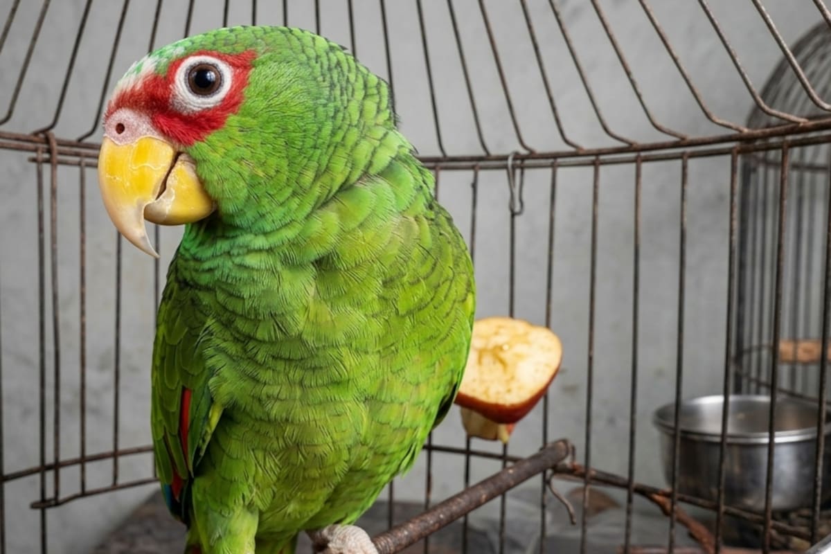 Pepé, el periquito que se volvió viral por apoyar a la Selección Mexicana