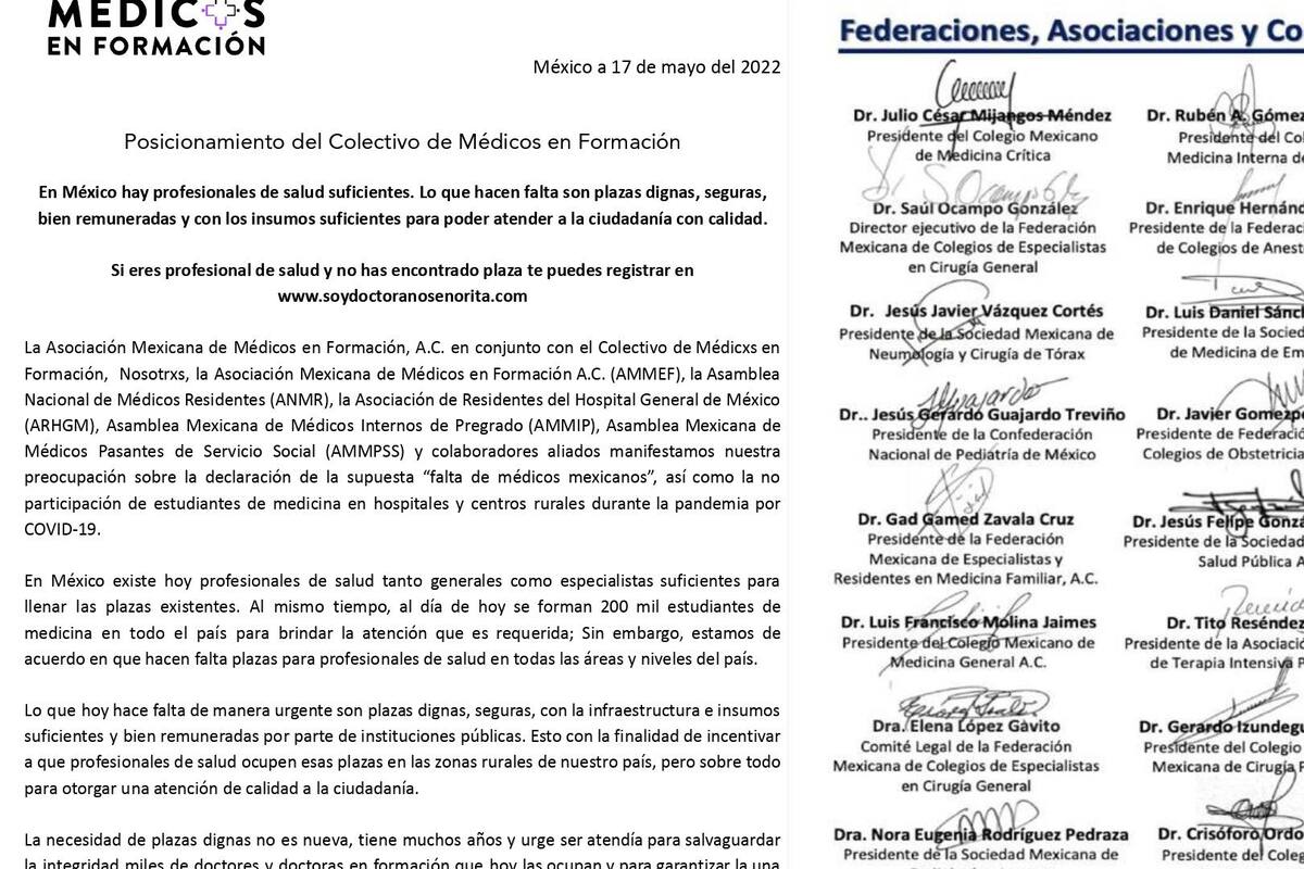 Colectivos y estudiantes se unen y exigen plazas dianas y seguras tras dichos por el presidente AMLO
