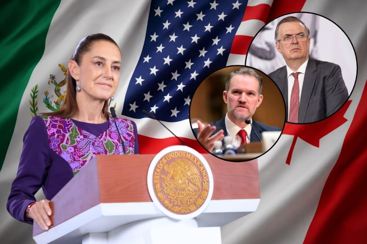 Sheinbaum y Jamieson Greer, representante comercial de EEUU, revisarán el T-MEC y analizarán hacer cambios en sectores como el automotriz, el acero y el agro; la reunión será en México este 20 de abril