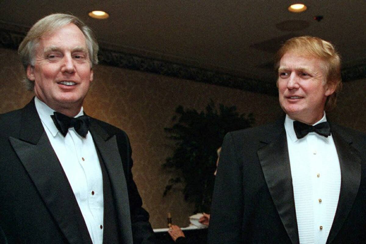 Hermano menor de Donald Trump está hospitalizado grave en Nueva York