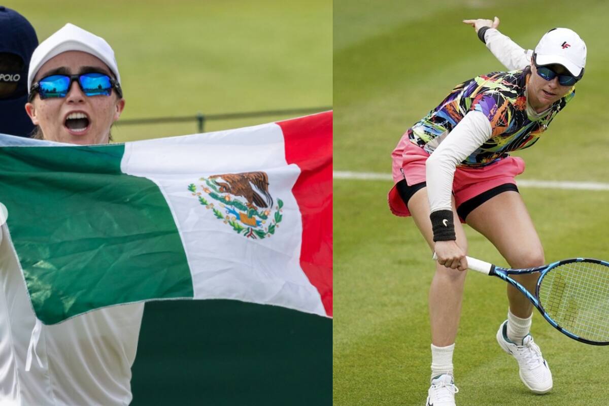 Mexicana Fernanda Contreras hace historia en Wimbledon a poco de haber jugado por primera vez sobre pasto