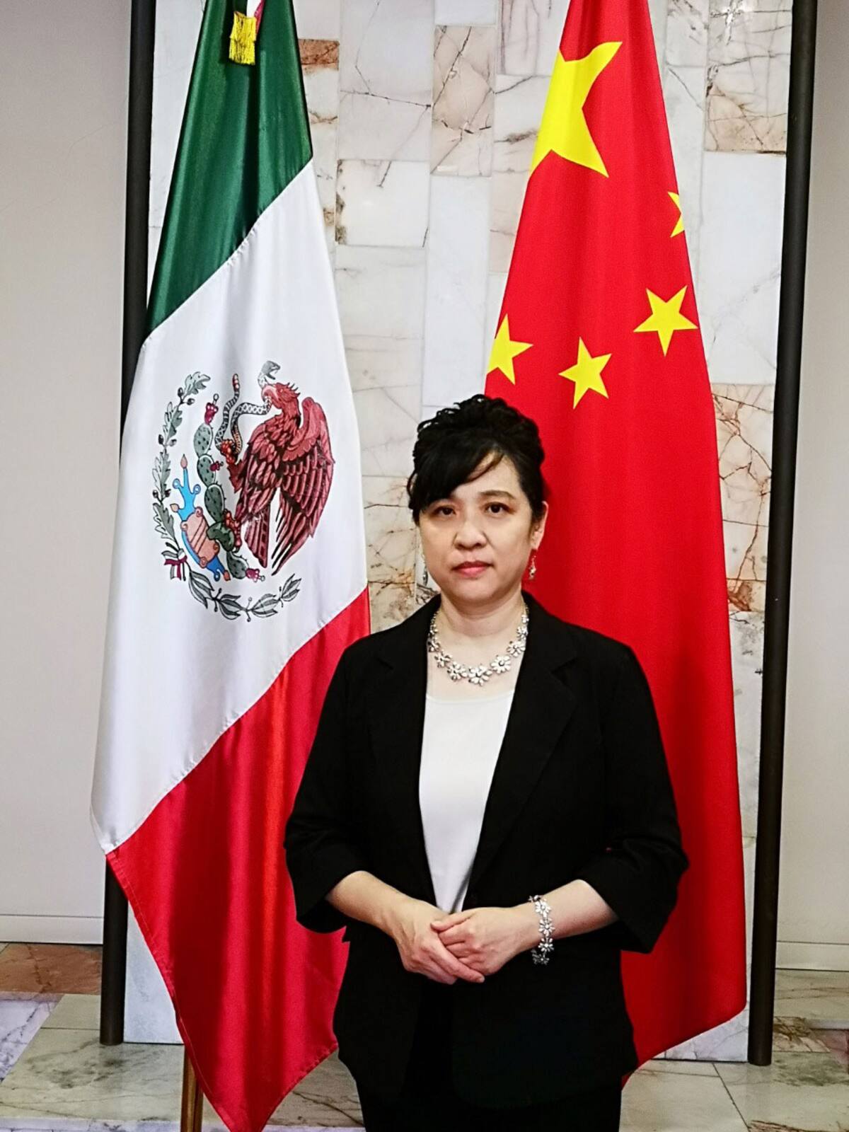 Yu Yue, cónsul general de China.