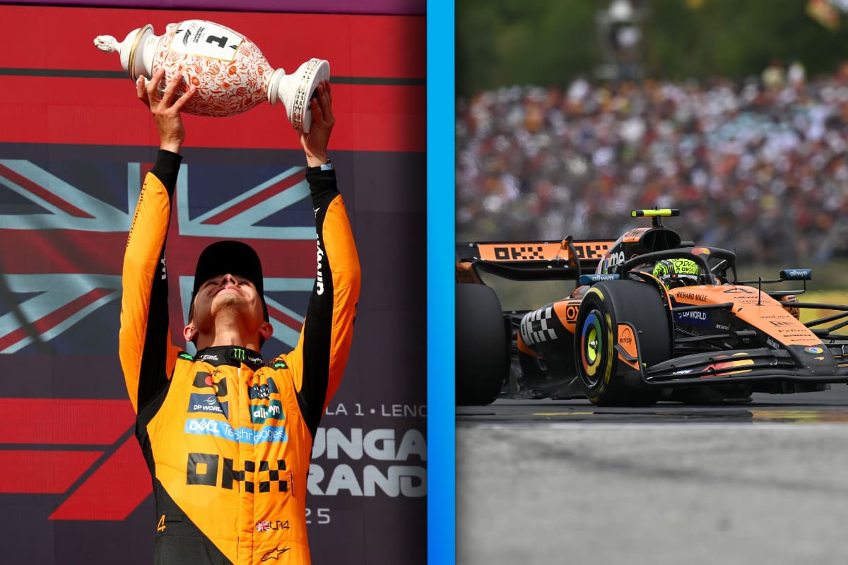 F1: Sigue el dominio de McLaren y ahora Lando Norris gana el Gran Premio de Hungría