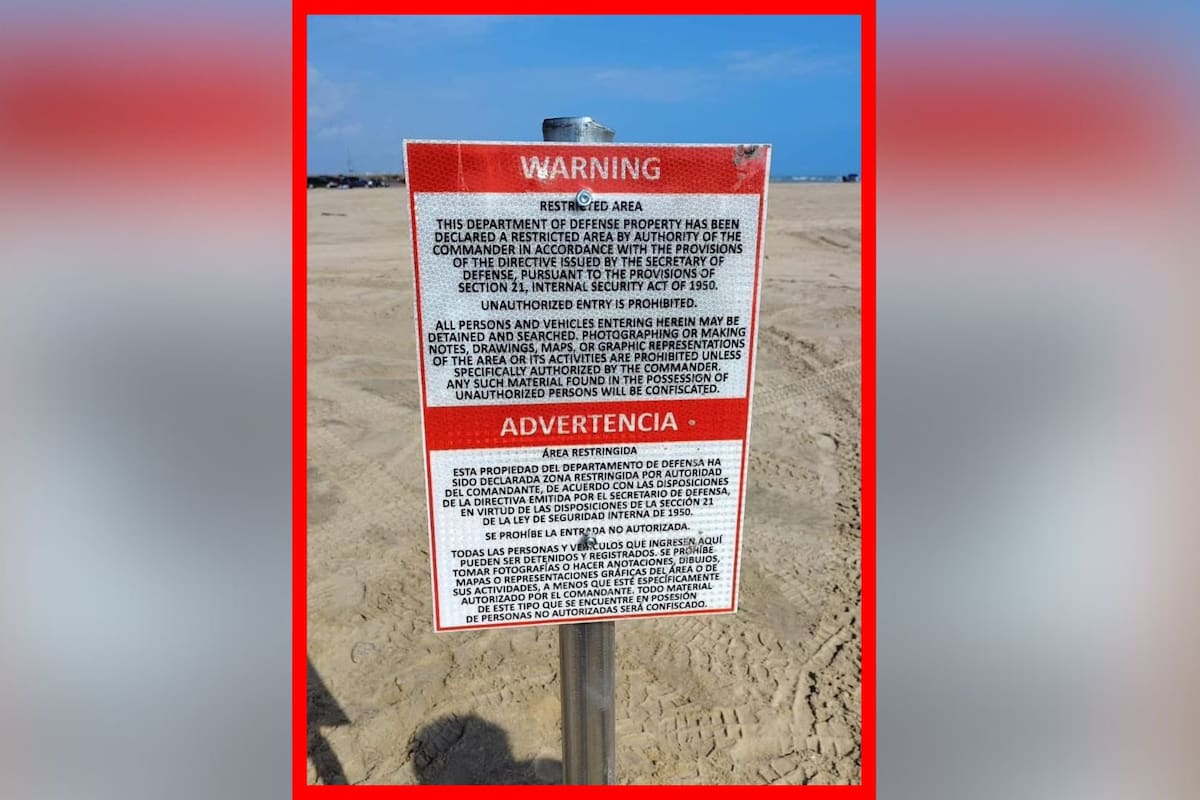 Contratistas del Pentágono “anexan” por error una playa mexicana: esto es lo que se sabe hasta el momento