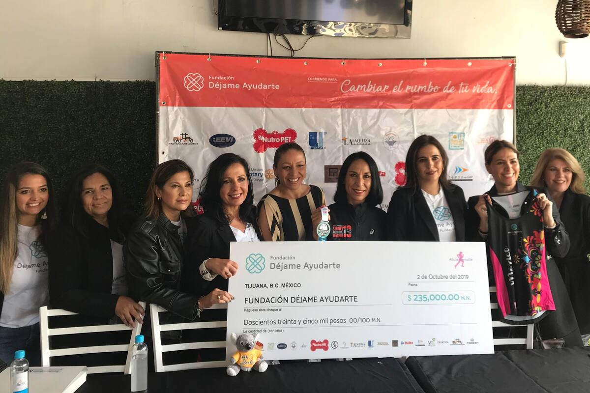 Recauda 235 mil pesos maratonista Alicia Barrutia