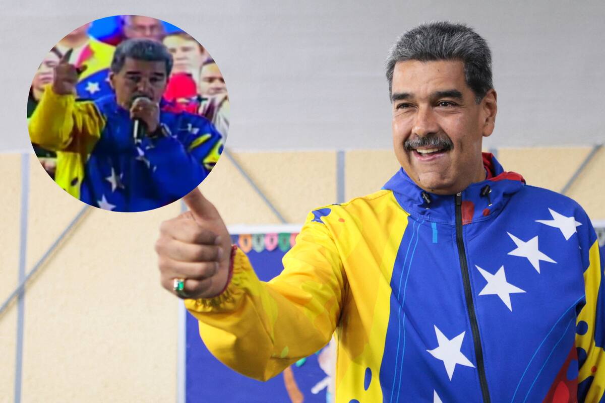 Maduro sale a declarar tras anuncio de su triunfo en elecciones de Venezuela 2024