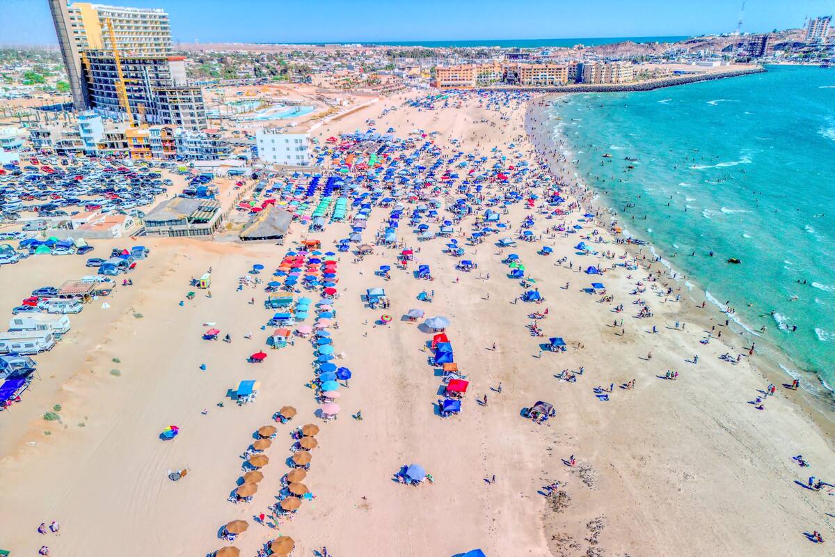 Puerto Peñasco reporta visita de 77 mil turistas y derrama económica de 100 millones de pesos esta Semana Santa