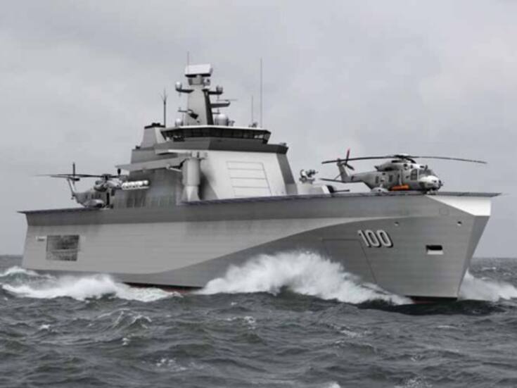 Marina construye un nuevo Buque Multipropósito