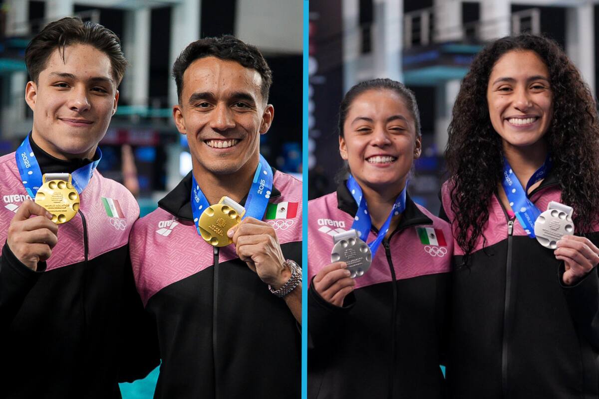 ¿Cómo quedó el Medallero del Mundial de Clavados 2025 en Guadalajara?