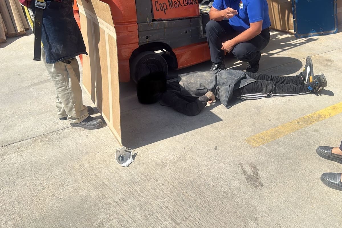 Accidente en fábrica deja un lesionado