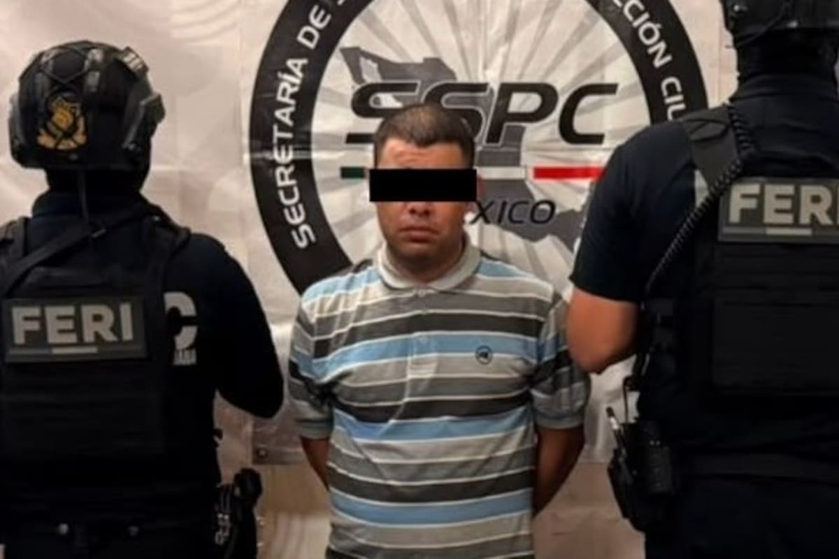 Arroja fusil a la basura al ver a policías; presunto integrante criminal es detenido en Tecate