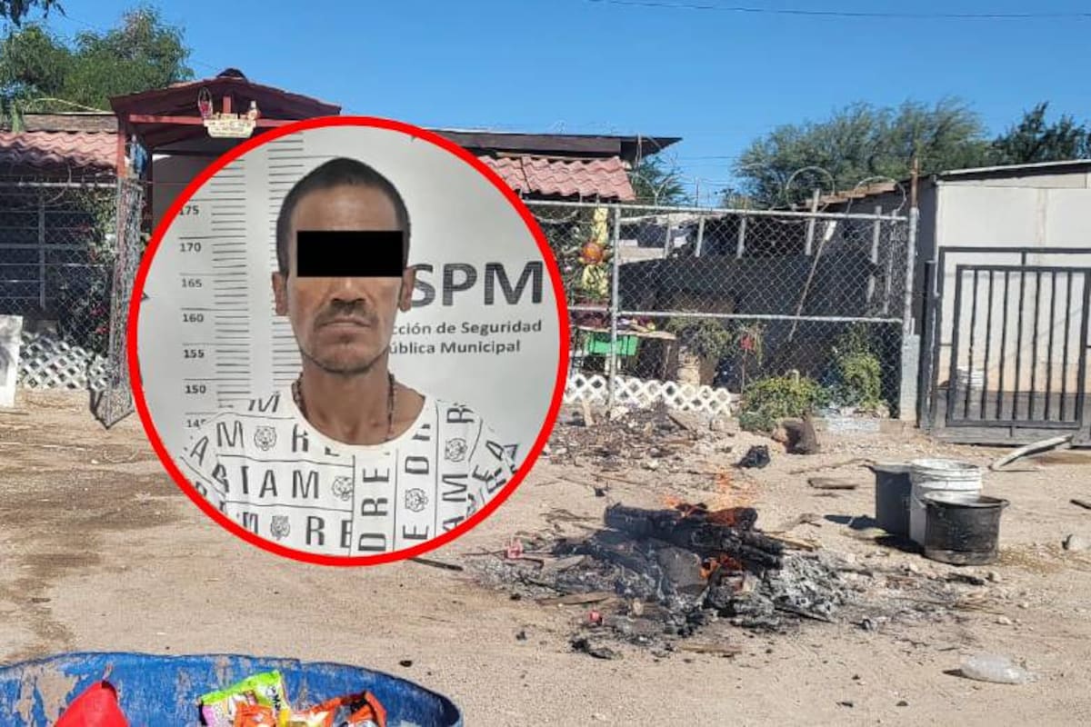 Quemaba basura en la vía pública; es detenido