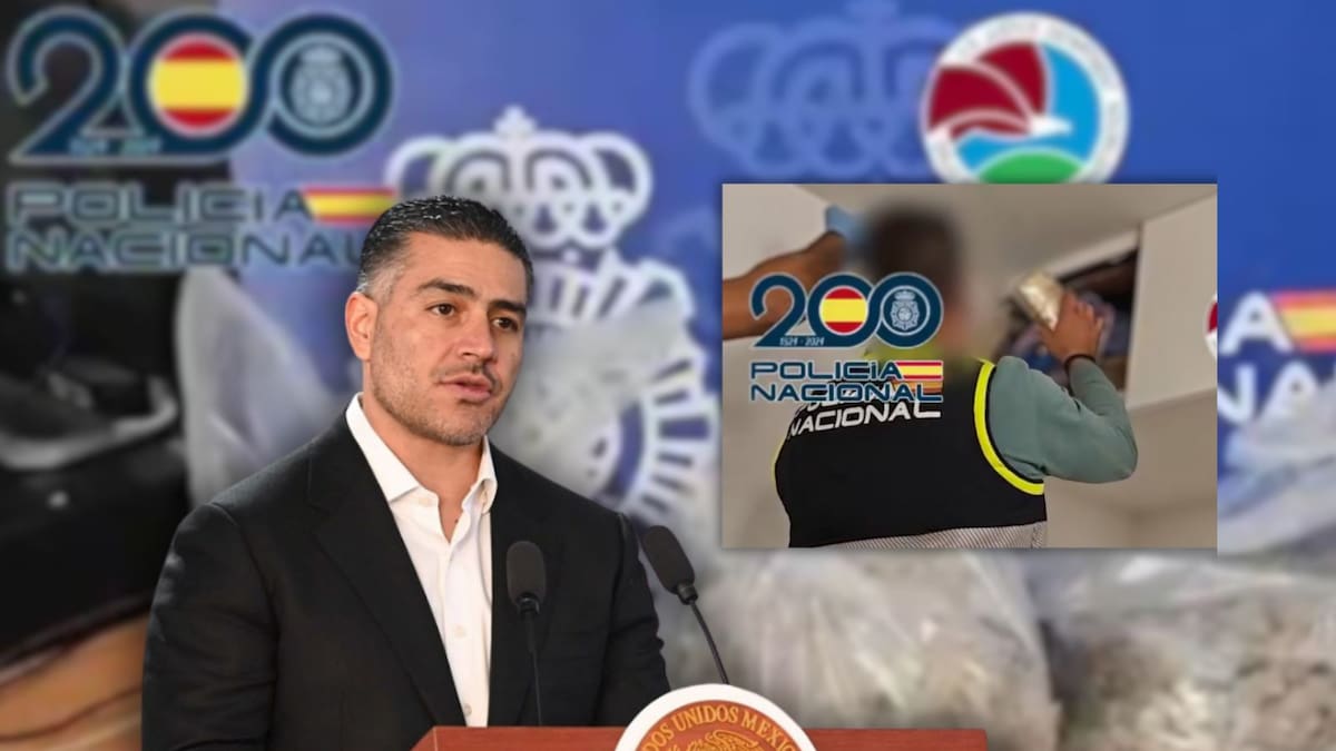 Omar García Harfuch negó la participación de México en la detención de integrantes del Cártel de Sinaloa en España luego de que Europa la clasificara como el ‘mayor golpe’ al narcotráfico en su continente