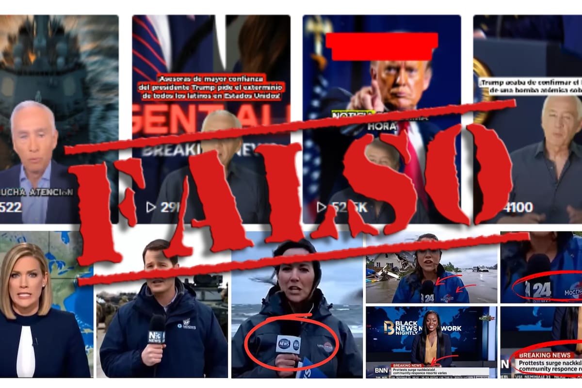 Cientos de cuentas en TikTok usan inteligencia artificial para suplantar a periodistas famosos y difundir noticias falsas
