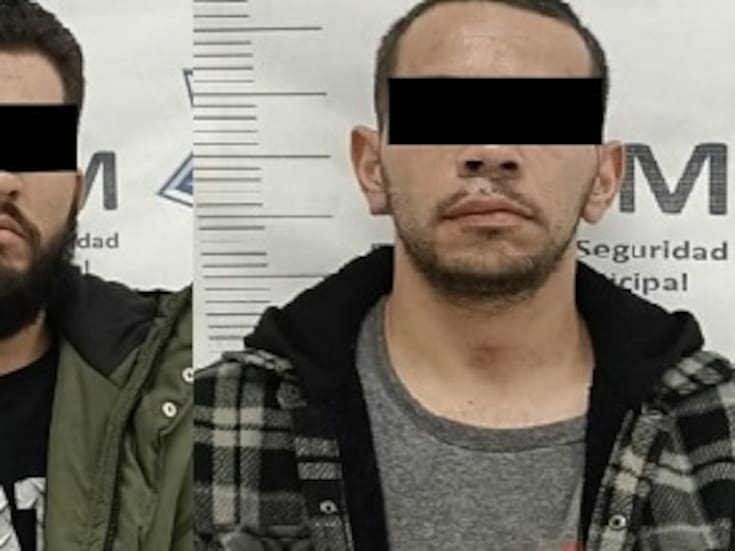 Caen dos sujetos tras asalto con violencia a tienda de autoservicio