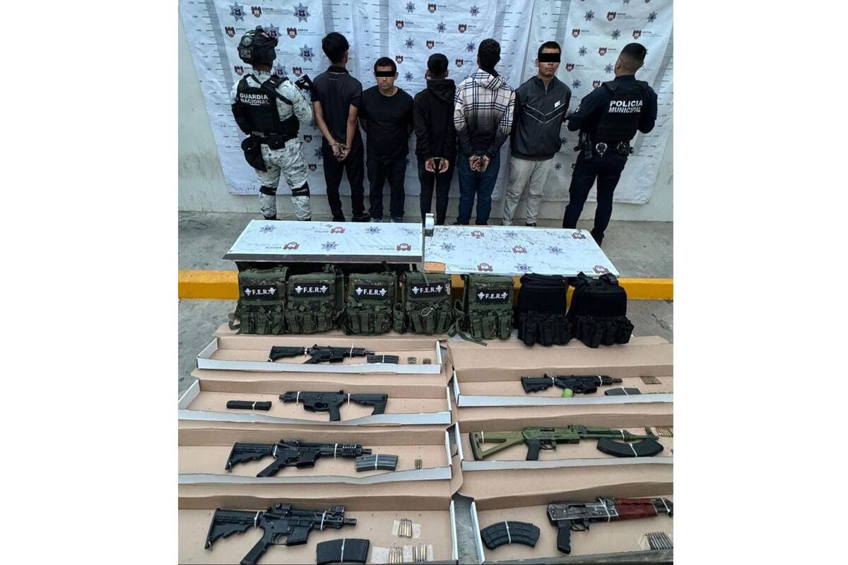 Autoridades decomisan arsenal y desarticulan célula delictiva en Tijuana