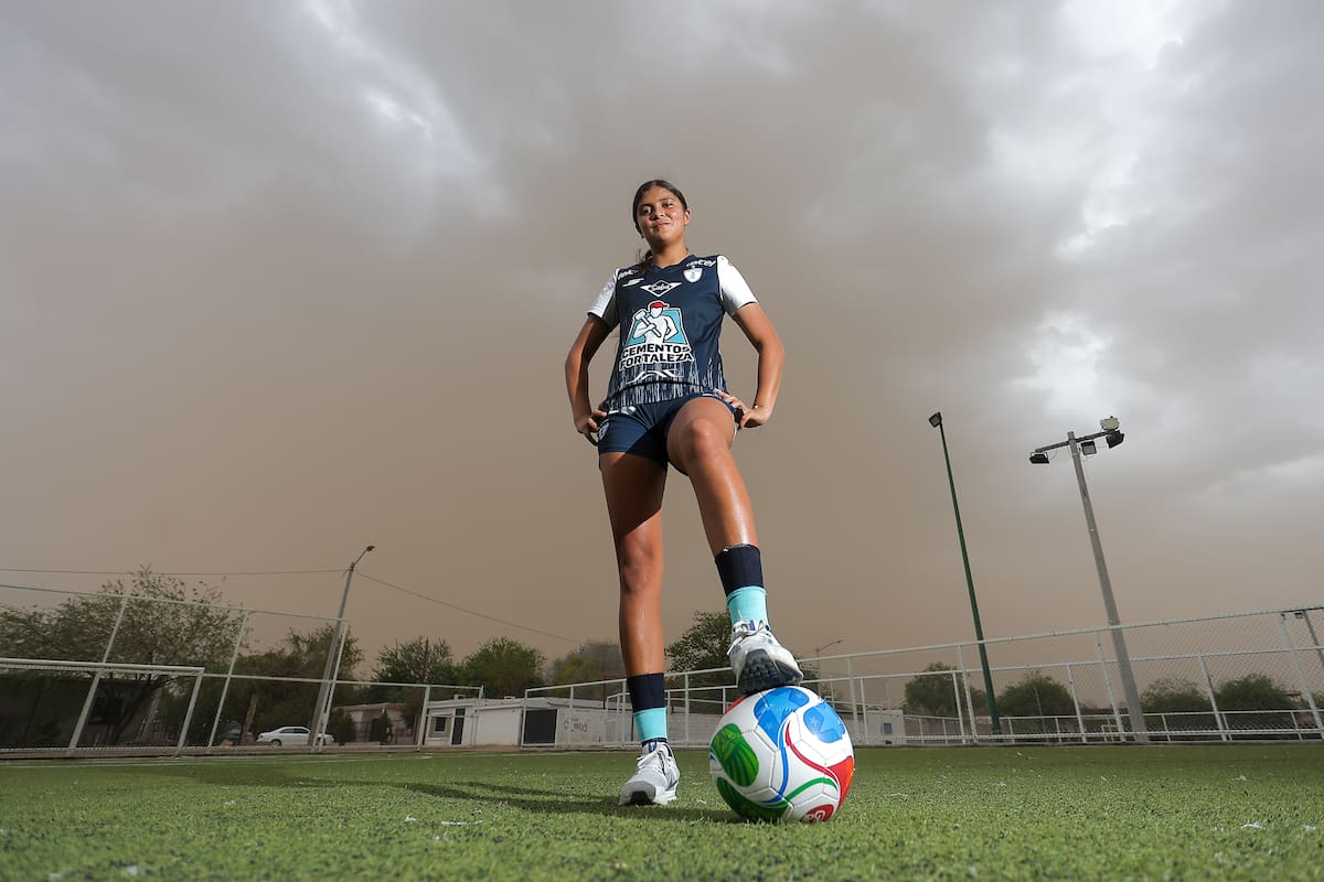 Lucía Yazmín pasa del parque La Antena en Hermosillo a Las Tuzas del Pachuca y se perfila como promesa del futbol femenil
