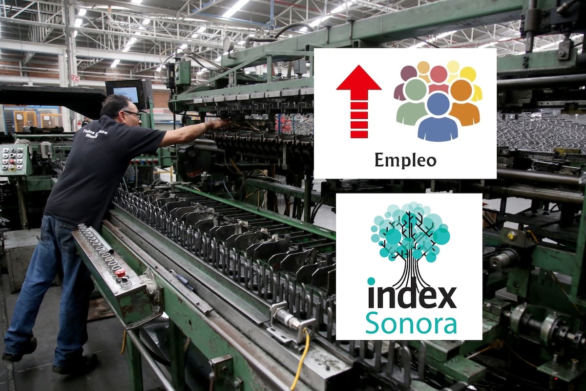 Crece el empleo en la industria manufacturera de Sonora