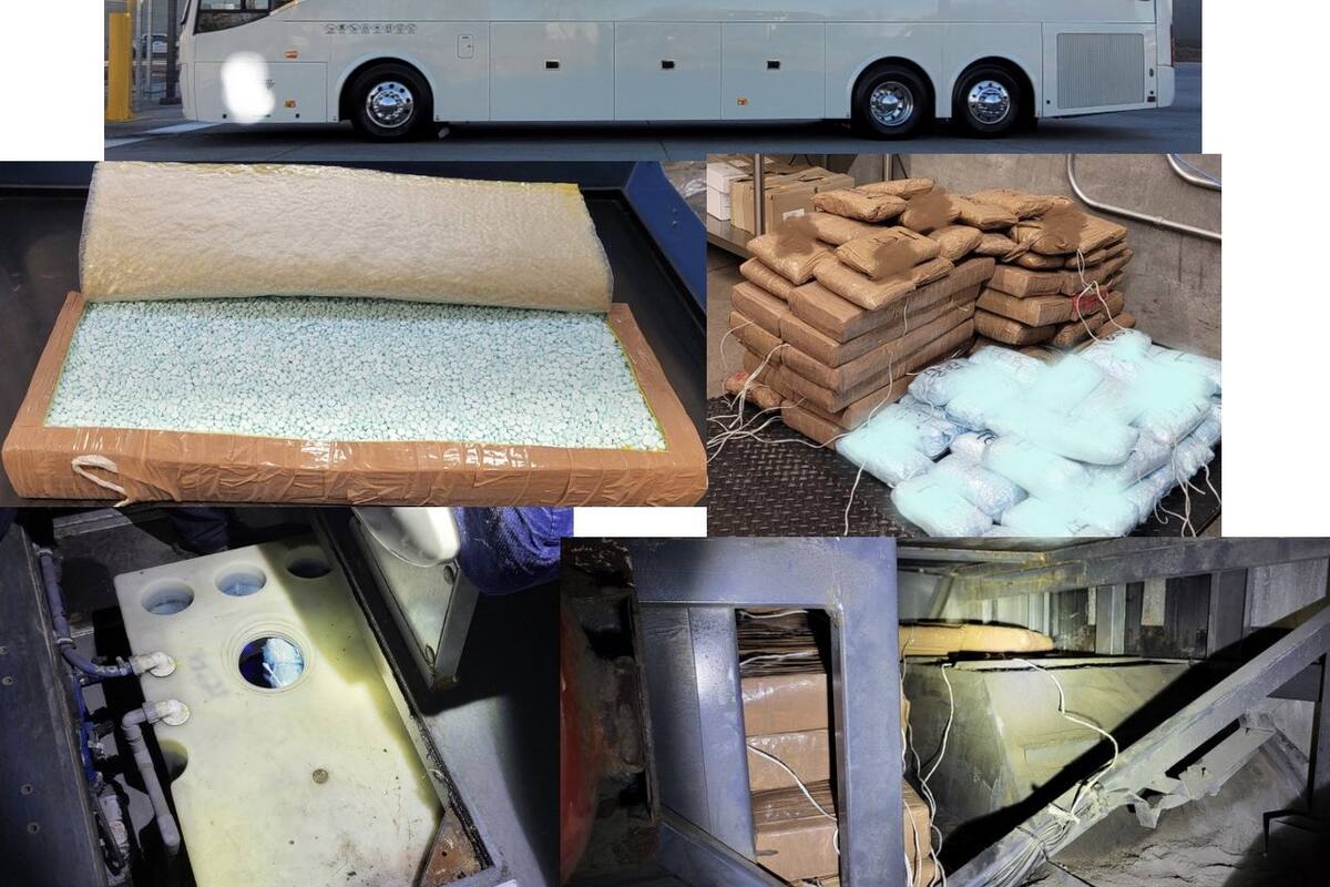 Aseguran más de 2 millones de pastillas de fentanilo en la garita Mariposa