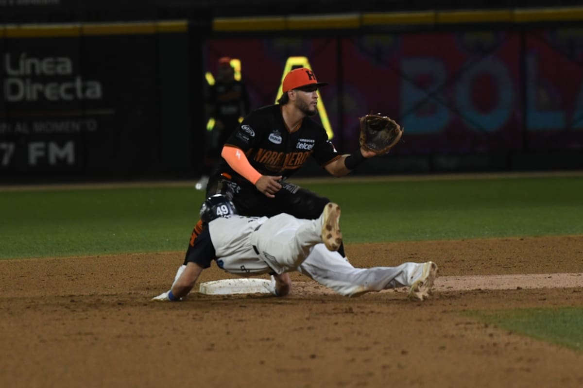 Jasson Atondo presumió gran defensiva en la serie por Guasave. (Foto: Cortesía Algodoneros de Guasave)