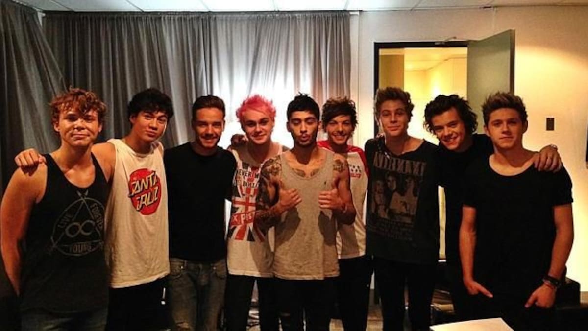 One Direction y 5 Seconds of Summer