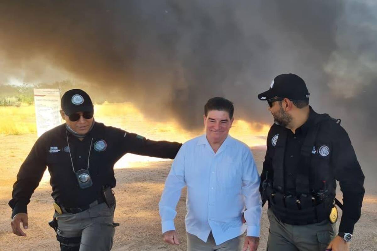 FGR incinera más de 4 toneladas de drogas en Sonora