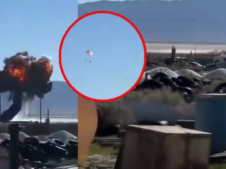 Piloto de avión F-16 de los Thunderbirds logra eyectarse con vida y después se estrella en California durante entrenamiento