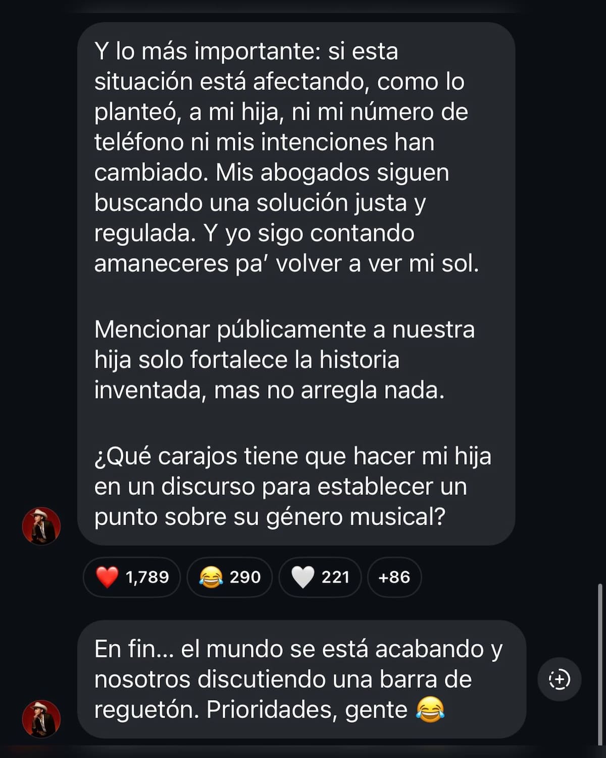 Christian Nodal responde a Cazzu | Instagram @programahoy