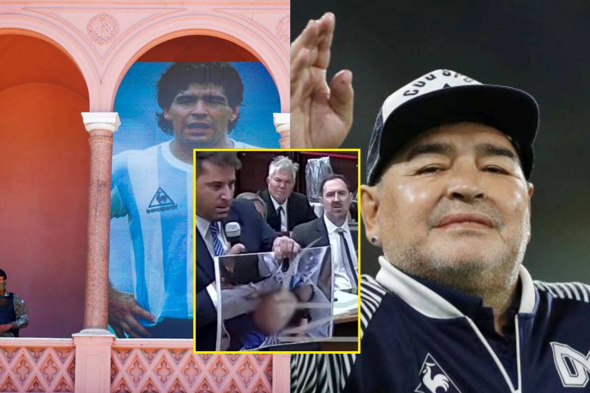 “Maradona estaba a punto de explotar”: reveló policía que lo vio tras su fallecimiento