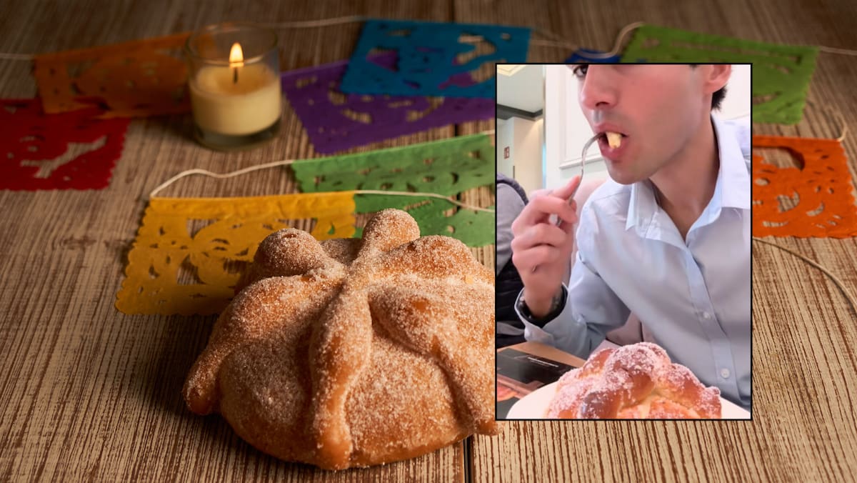 El creador de contenido Laureano Oliver probó por primera vez el tradicional pan mexicano y calificó su sabor a anís como “muy fuerte”, generando una ola de reacciones entre usuarios mexicanos que salieron en defensa del emblemático postre del Día de Muertos.
