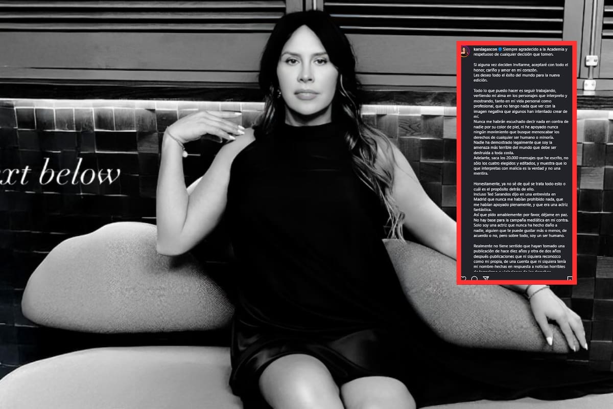 “Paren esta locura”: Karla Sofía Gascón suplica frenar los ataques en su contra