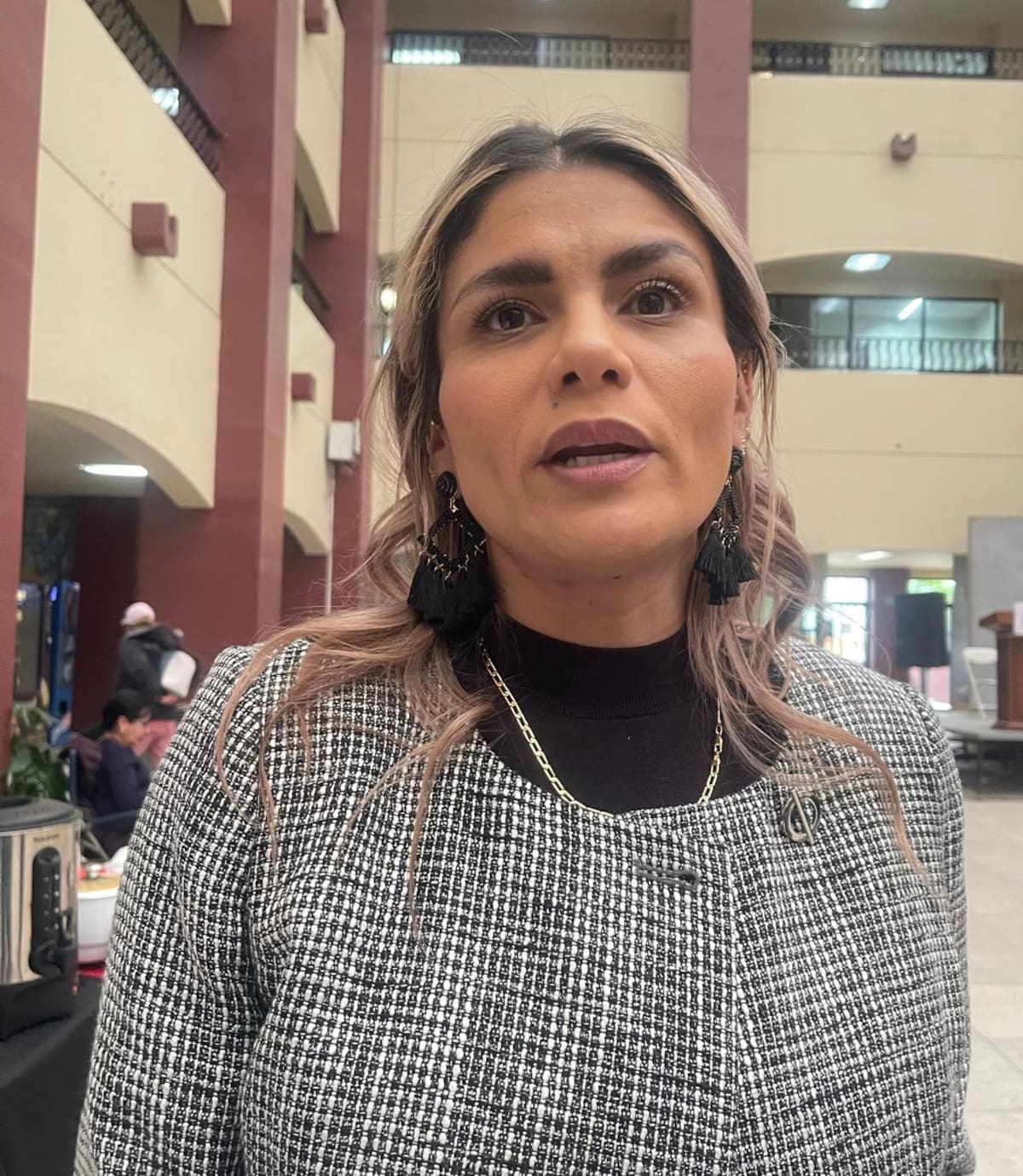 Adelantó que no es posible dar reversa a la Ley de Ingresos aprobada por el Congreso del Estado. Foto: Carmen Gutierrez