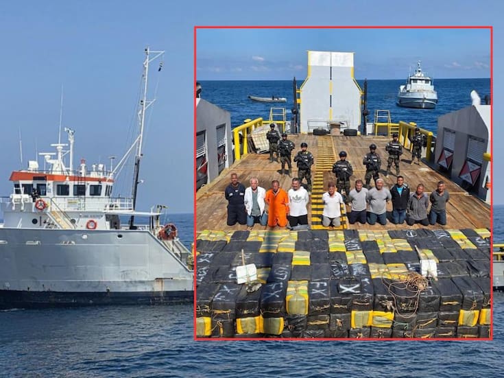 Bukele presume “la mayor incautación en la historia de El Salvador” tras interceptar un barco con cocaína valuada en 165 millones de dólares