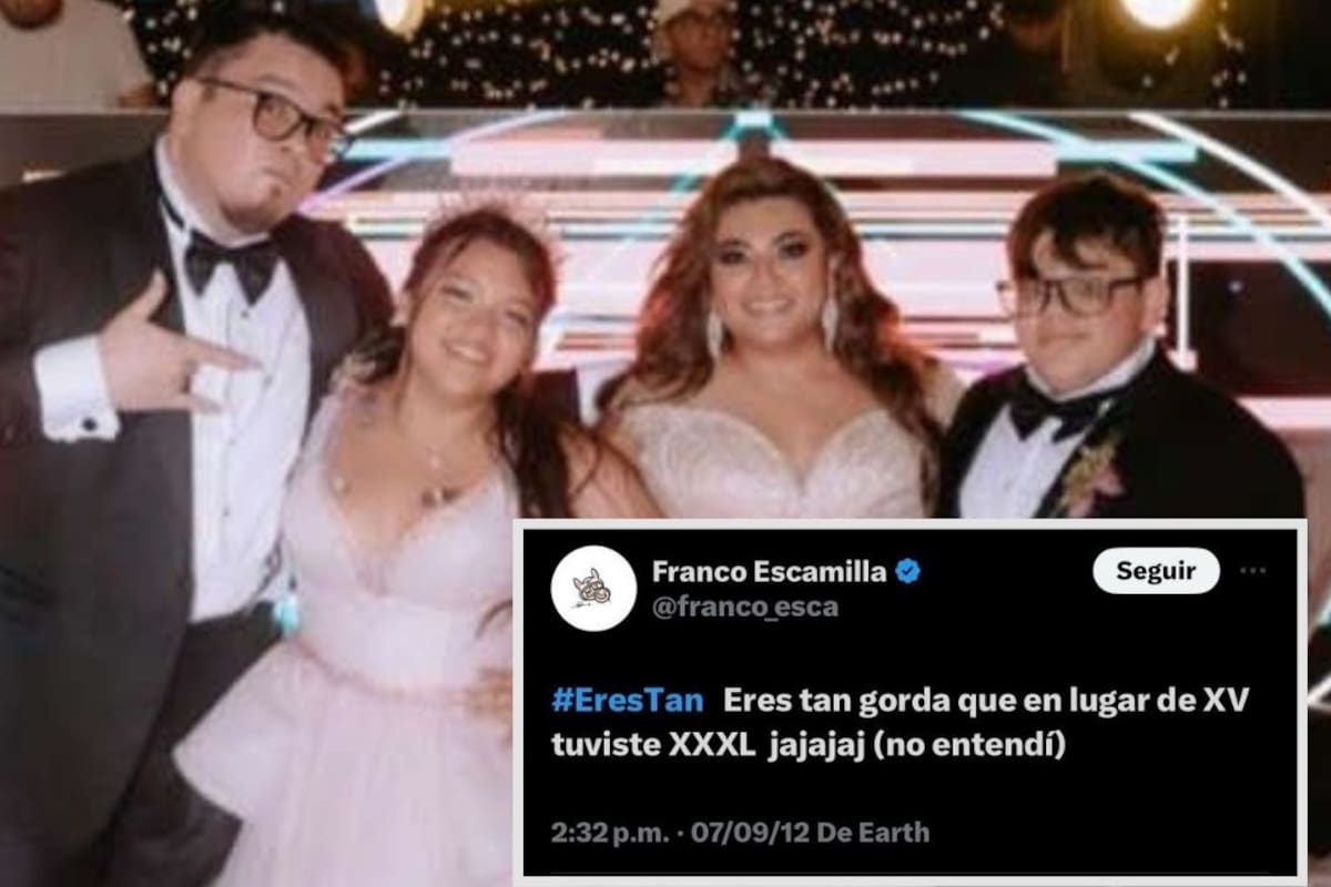 Hija de Franco Escamilla celebra sus XV, usuarios reviven chistes del comediante sobre la obesidad
